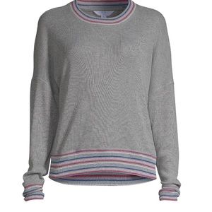 Time and Tru Waffle Knit Sweater Size L